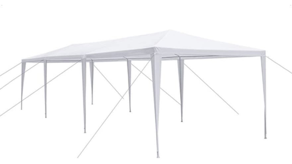 Timeless Tools Party sátor fehér színben, 3 méretben-3x9 méteres