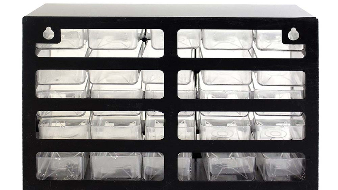 Timeless Tools Alkatrész tároló fiók, 25 rekeszes