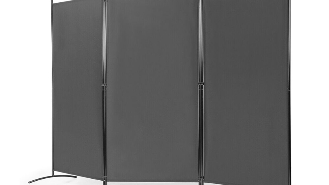 Timeless Tools Mobil térelválasztó 260x180cm, szürke