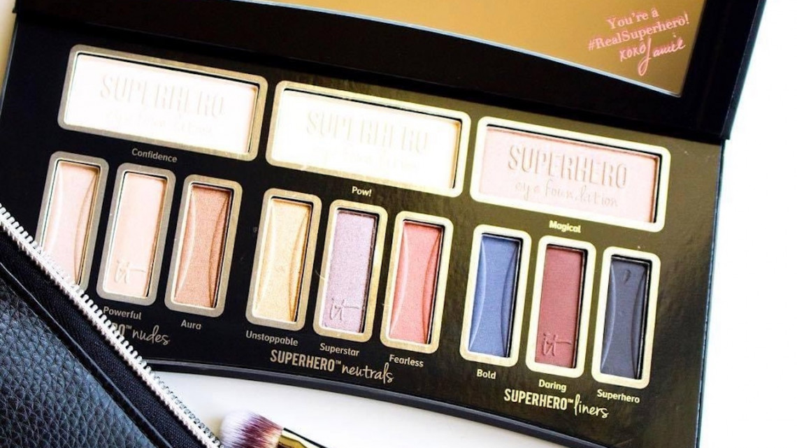 it Cosmetics Superhero szemhéjpúder paletta