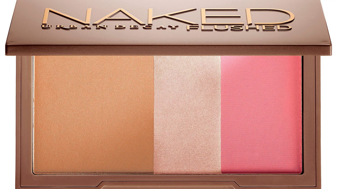 Urban Decay Naked Flushed pirosító, highlighter és bronzosító