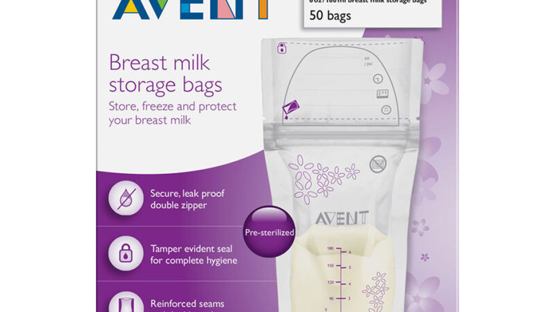 Avent anyatejtároló zacskó 25db 