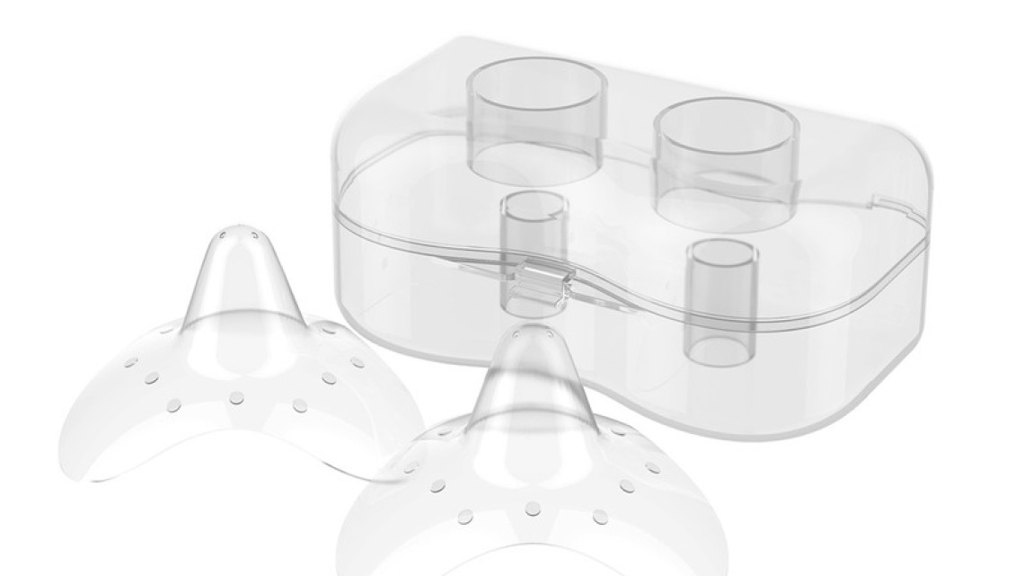 BabyOno mellbimbóvédő szilikon dobozkával 2 db S 823 