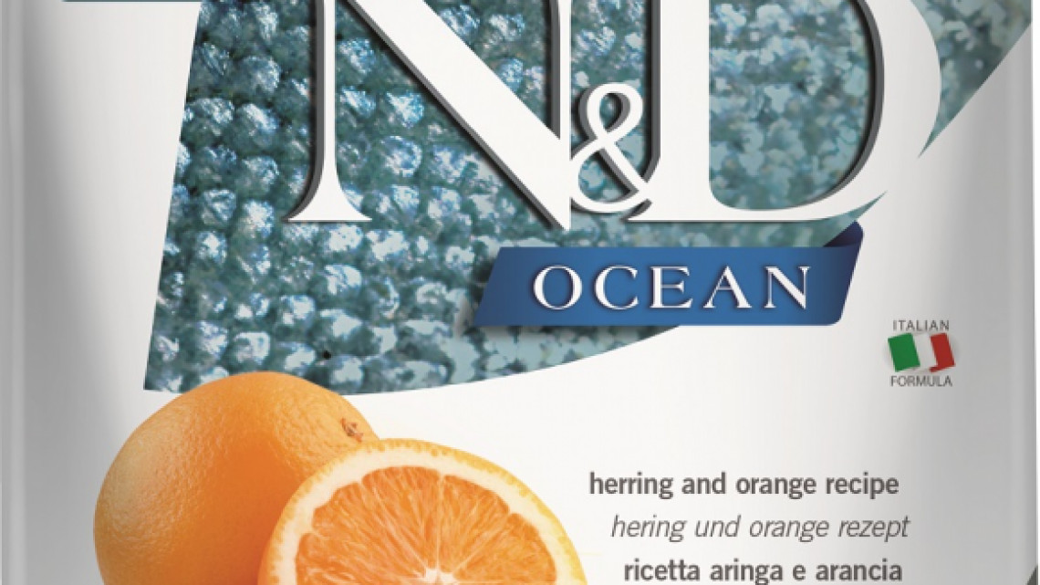 N&amp;D Dog Ocean hering&amp;narancs adult medium&amp;maxi 2,5kg