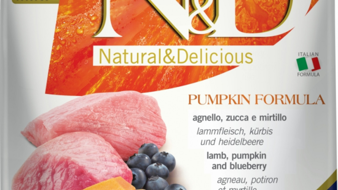 N&amp;D Dog Grain Free bárány&amp;áfonya sütőtökkel puppy mini 7kg