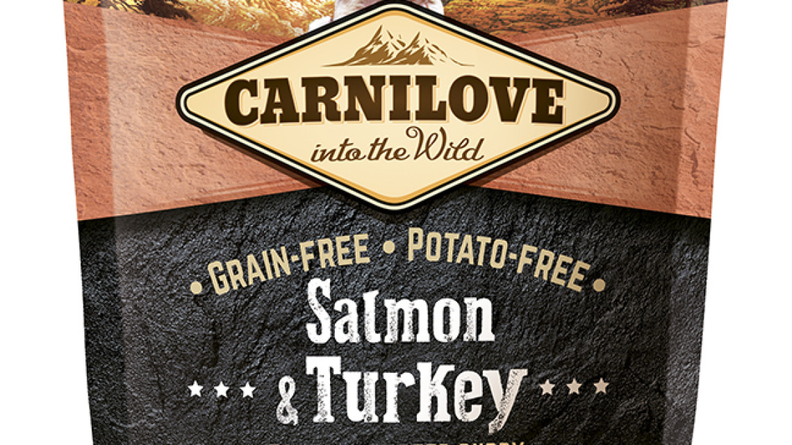 CarniLove Puppy Large Salmon &amp; Turkey- Lazac-Pulyka Hússal 1,5kg