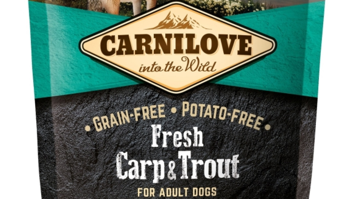 Carnilove Fresh Adult Dog Carp &amp; Trout Hair &amp; Healthy Skin- Ponty &amp; Pisztráng  Hússal 1,5kg