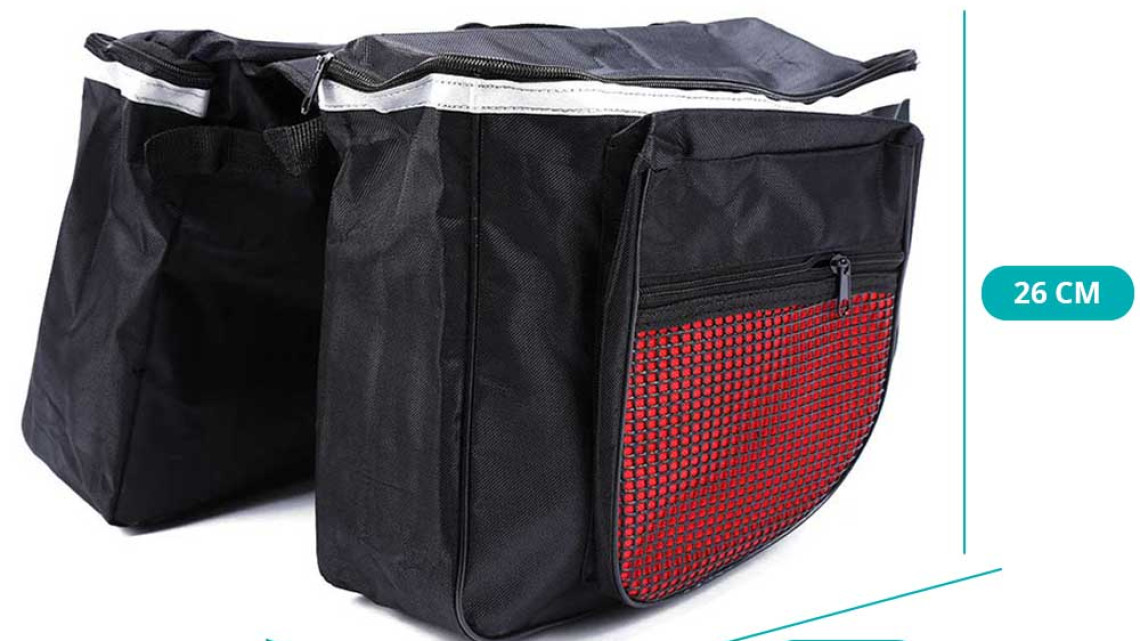 Timeless Tools Dupla kerékpártáska