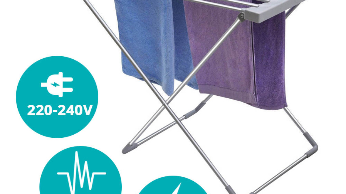 Timeless Tools Elektromos ruhaszárító, 120 W