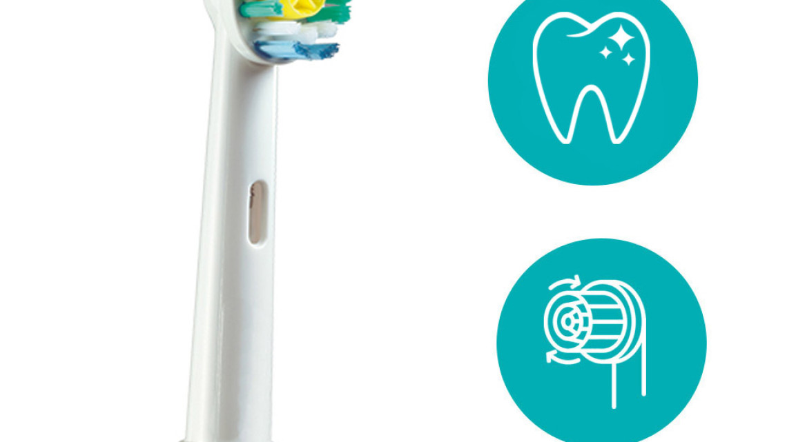 Timeless Tools 4 db-os 3D-s elektromos fogkefe fej