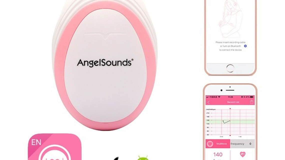 Angelsounds magzati szívhang hallgató okostelefonhoz JPD-100S Mini Smart 