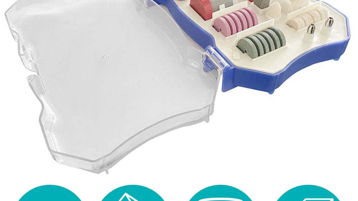 Timeless Tools 66 részes kiegészítő készlet csiszoló géphez