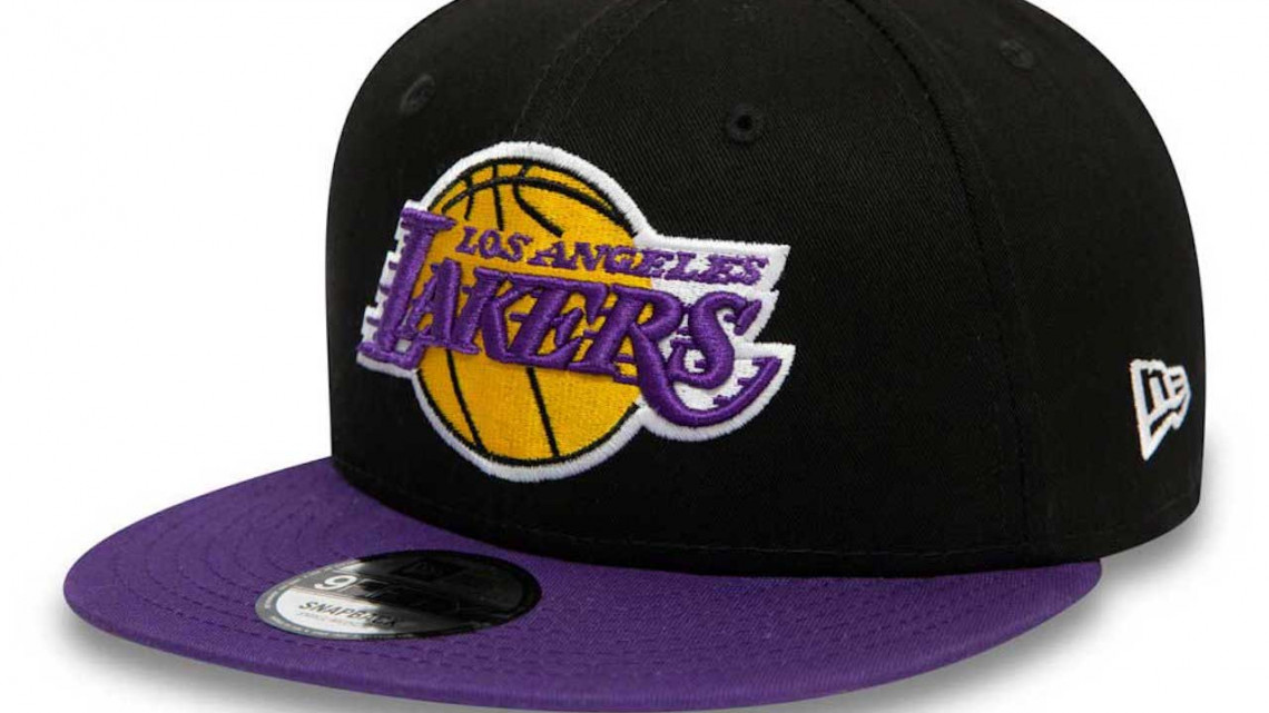 NEW ERA 9FIFTY LOS ANGELES LAKERS BLACK SAPKA