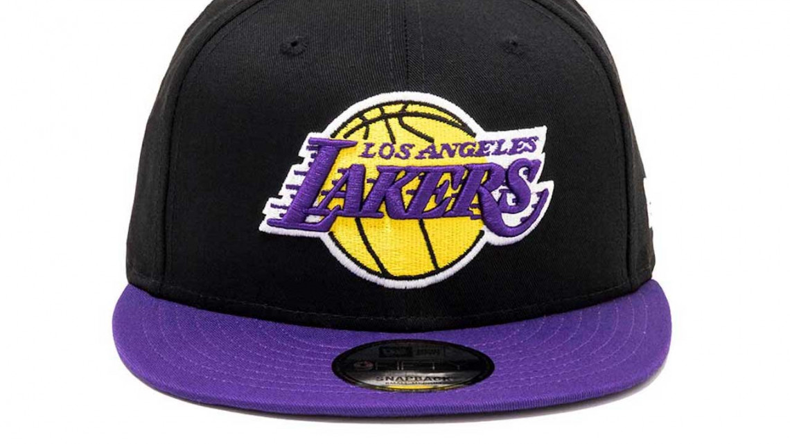 NEW ERA 9FIFTY LOS ANGELES LAKERS BLACK SAPKA