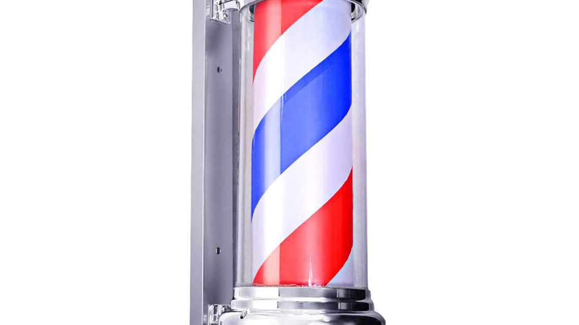 Timeless Tools Világító barber shop cégér 