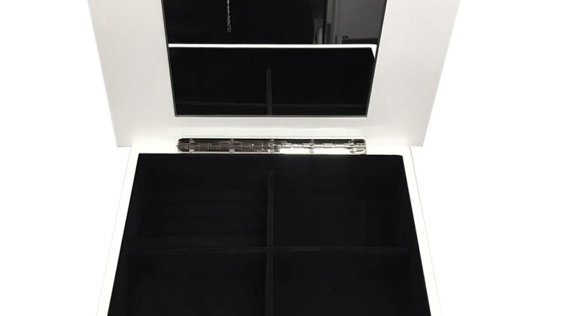 Timeless Tools Ékszertartó szekrény, fehér 