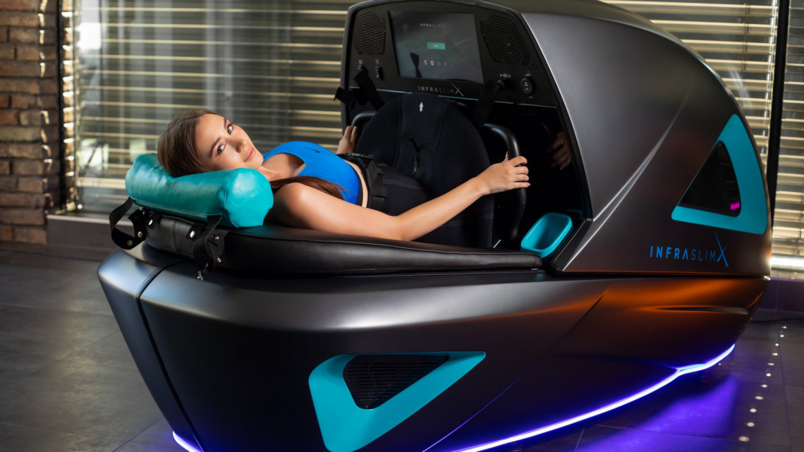 Bomba forma könnyedén! 1, 5 vagy 10 alkalmas edzés InfraSlimX kapszulában!