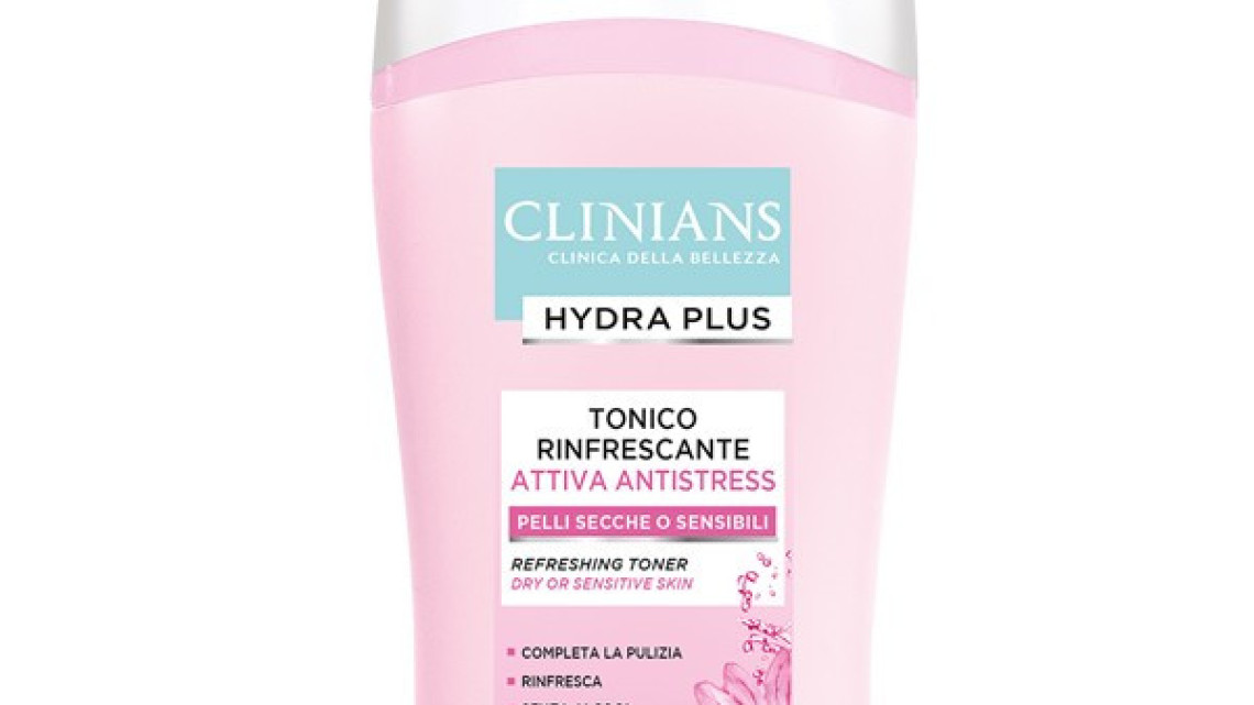 Clinians Antistress Arclemosó Tonik Mályva Kivonattal 200ml