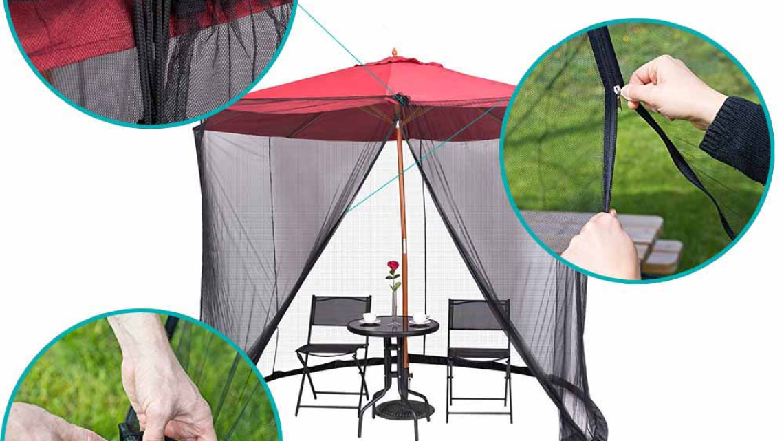 Timeless Tools Szúnyogháló napernyőre