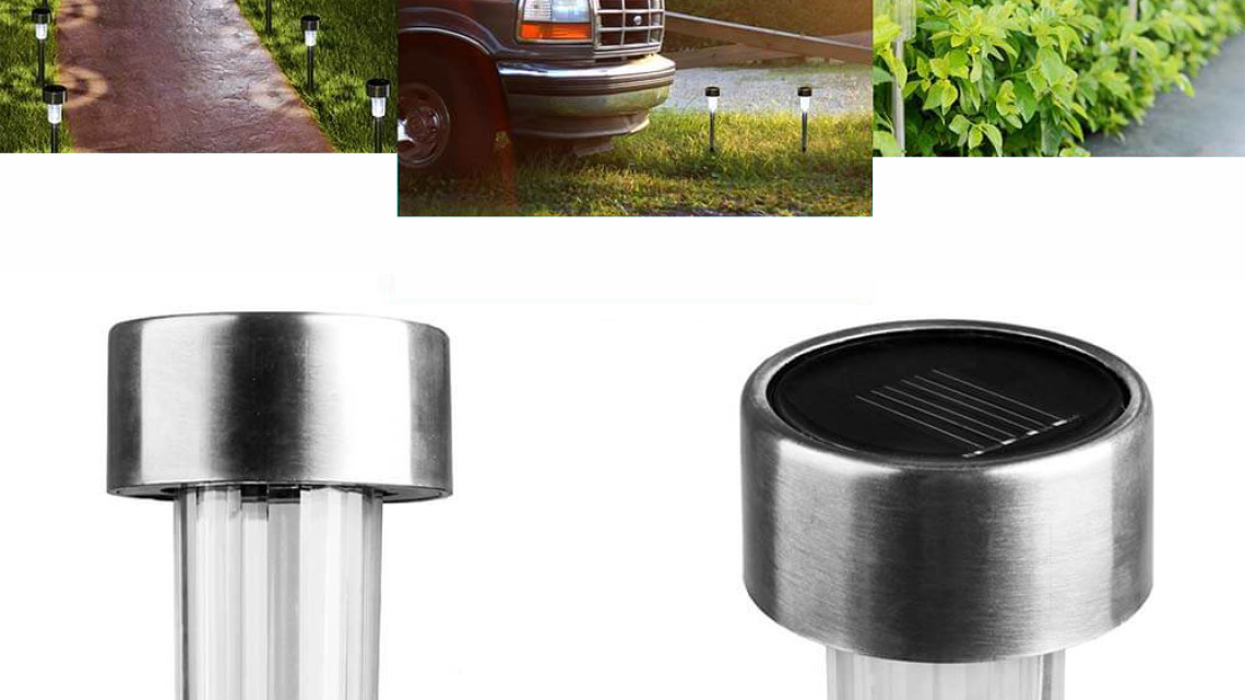 Timeless Tools Leszúrható napelemes kerti lámpa, 10 db