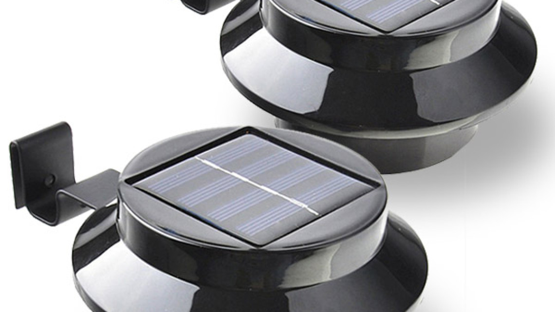 Timeless Tools Napelemes lámpa választható színben-fekete