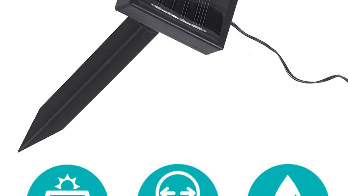 Timeless Tools 10 db-os, színes, szolár lampionfüzér