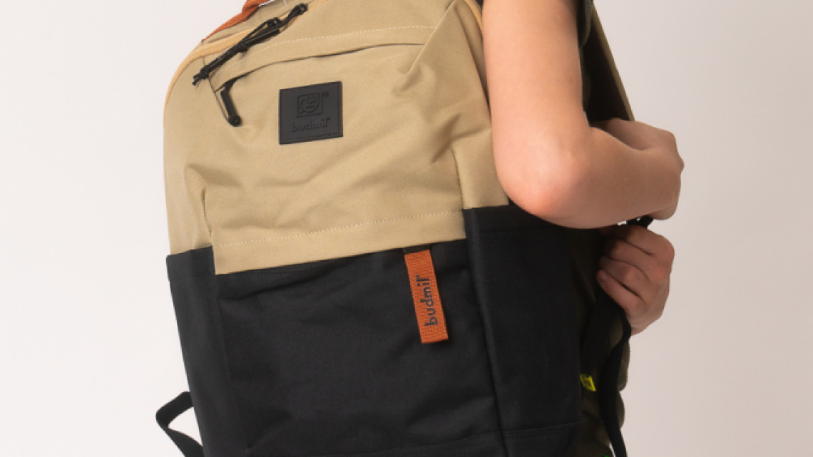 Budmil hátitáska, Fresh, Drapp, Fiús