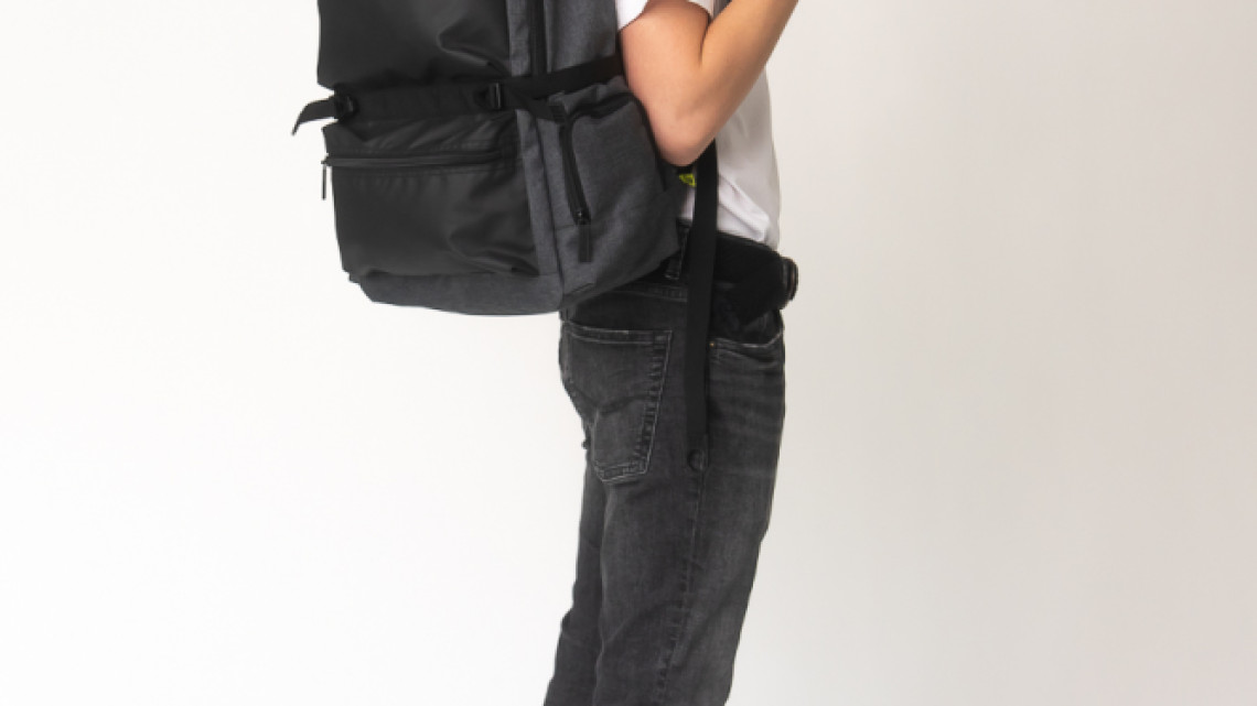 Budmil hátitáska, Traveller, Fekete