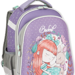 Budmil ergonómiai hátitáska, Őzikés