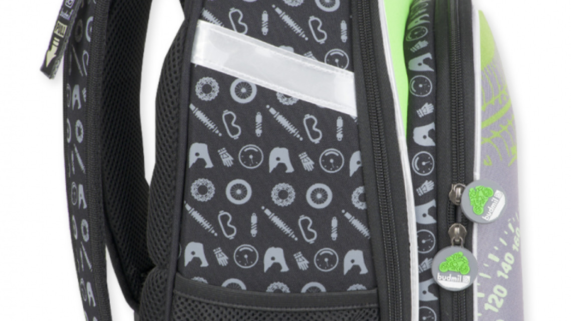 Budmil ergonómiai hátitáska, Motoros