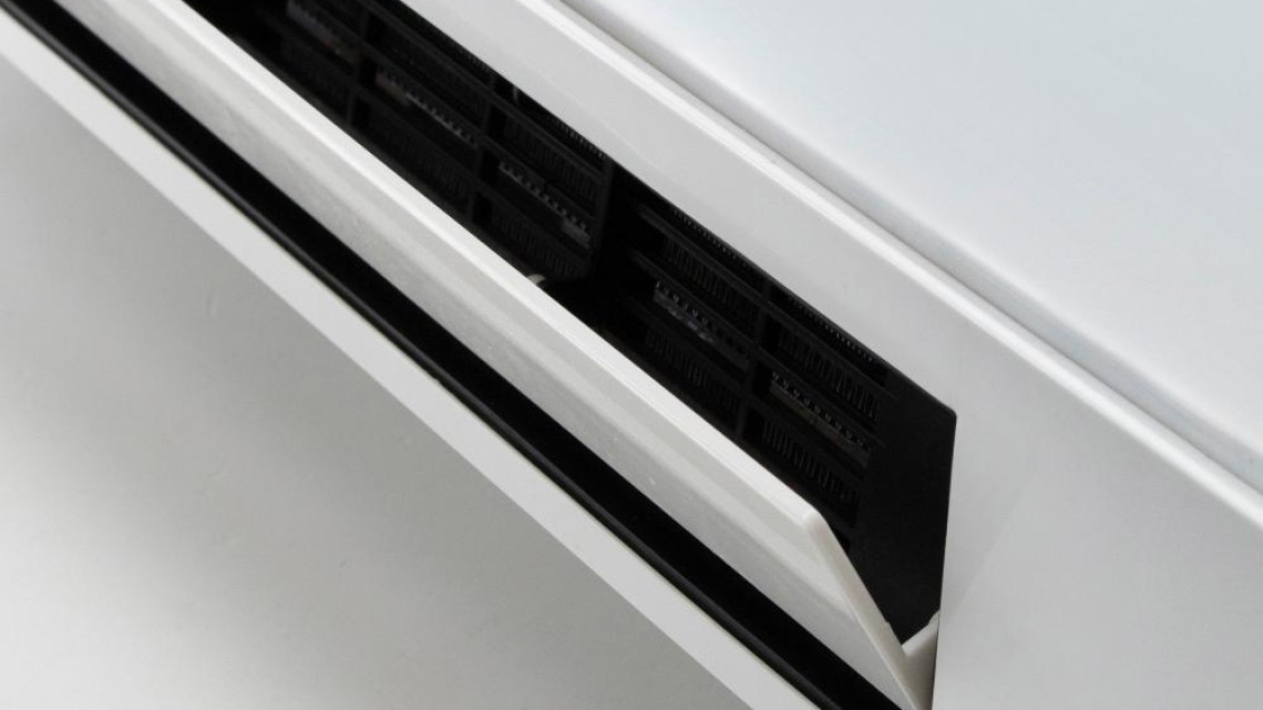 HOME Smart fali ventilátoros fűtőtest üveg előlappal