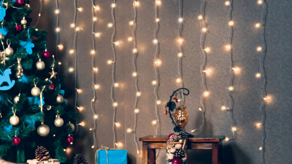 LED-es fényfüggöny