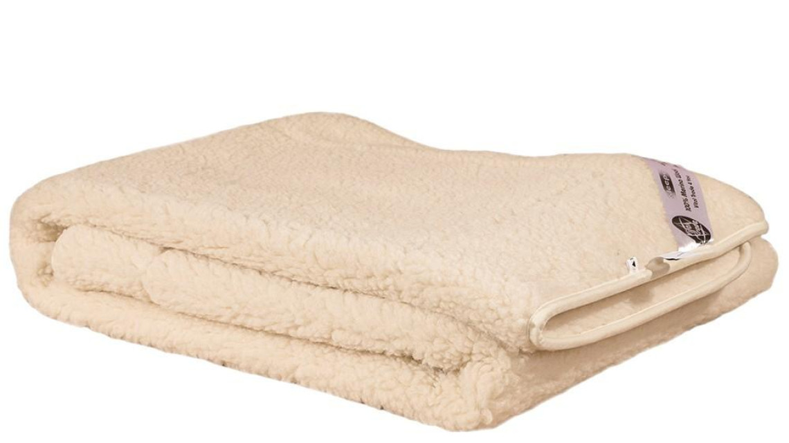 Sleepy - Natúr Gyapjú Derékalj-520gr/m2 / 90x200cm