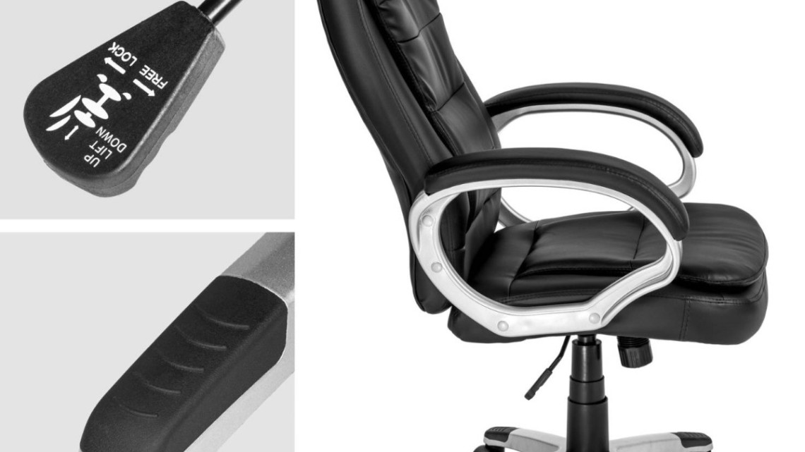 Timeless Tools RELAX főnöki forgószék választható színben-fekete