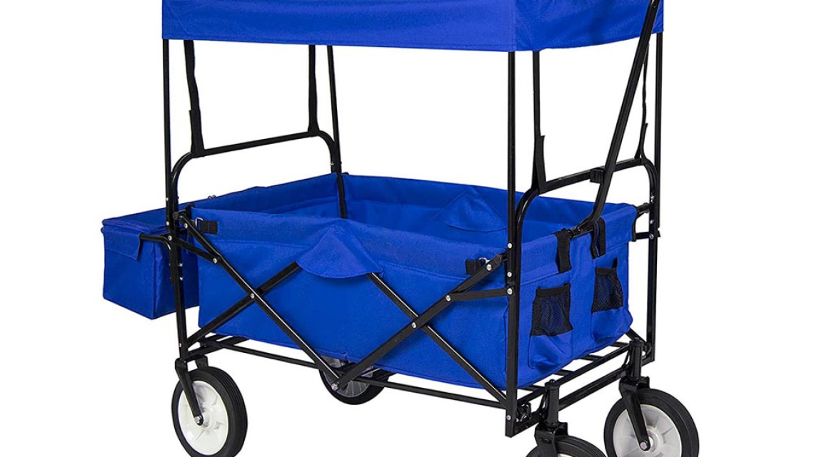 Timeless Tools Összecsukható kocsi tetővel, 2 színben-kék