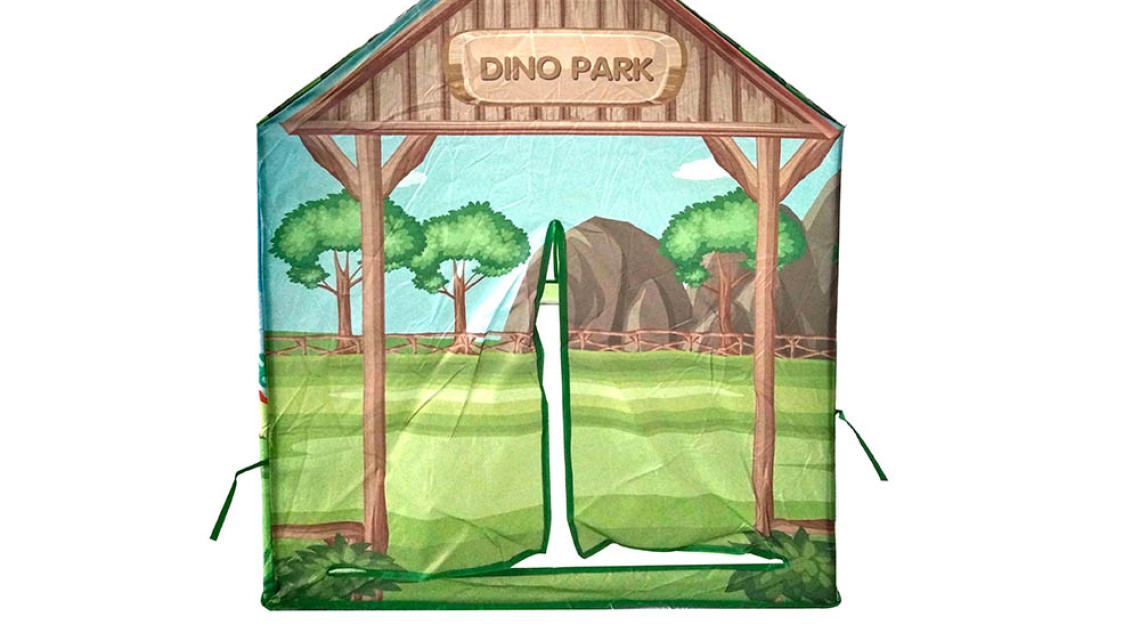 Timeless Tools Kiszínezhető játék sátor több típusban-dinoszaurusz