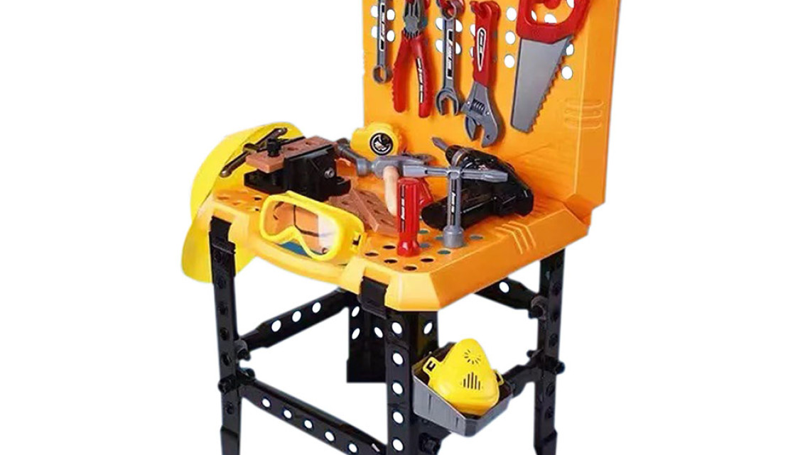 Timeless Tools Játék szerszám asztal, 100 db-os