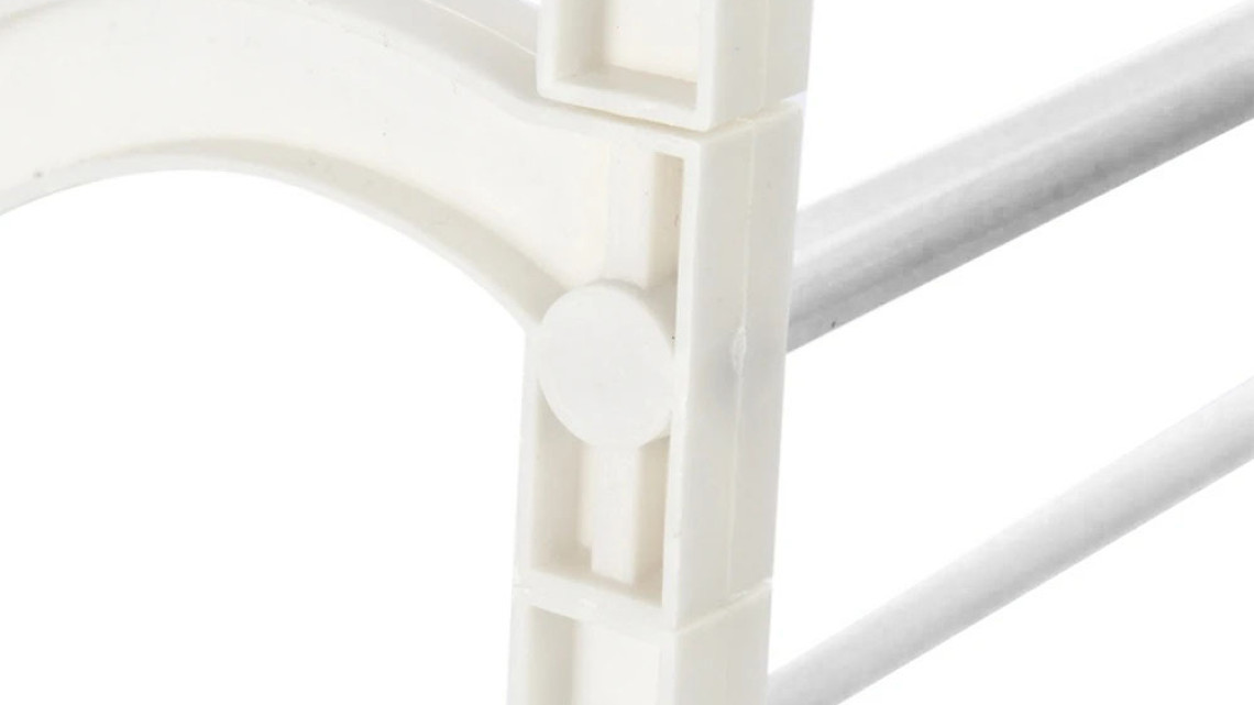 Timeless Tools 10 soros cipőtároló - fehér