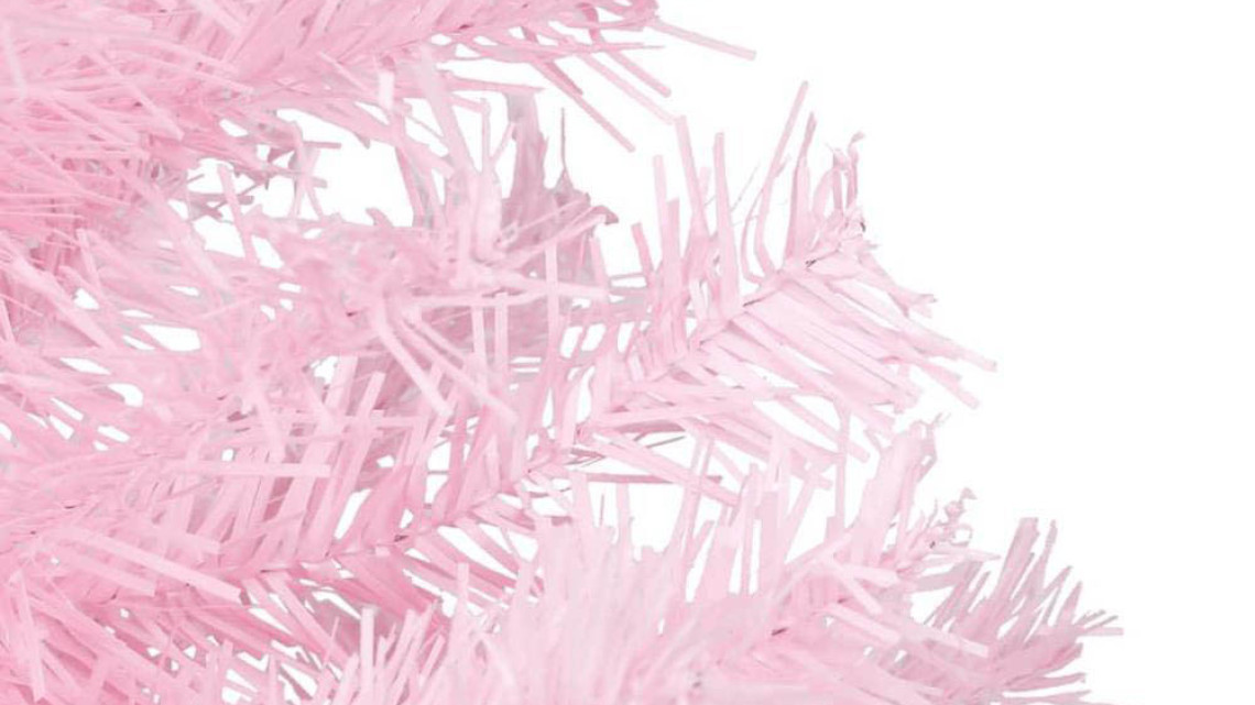 Timeless Tools Rózsaszín műfenyő - több méretben-210 cm-es