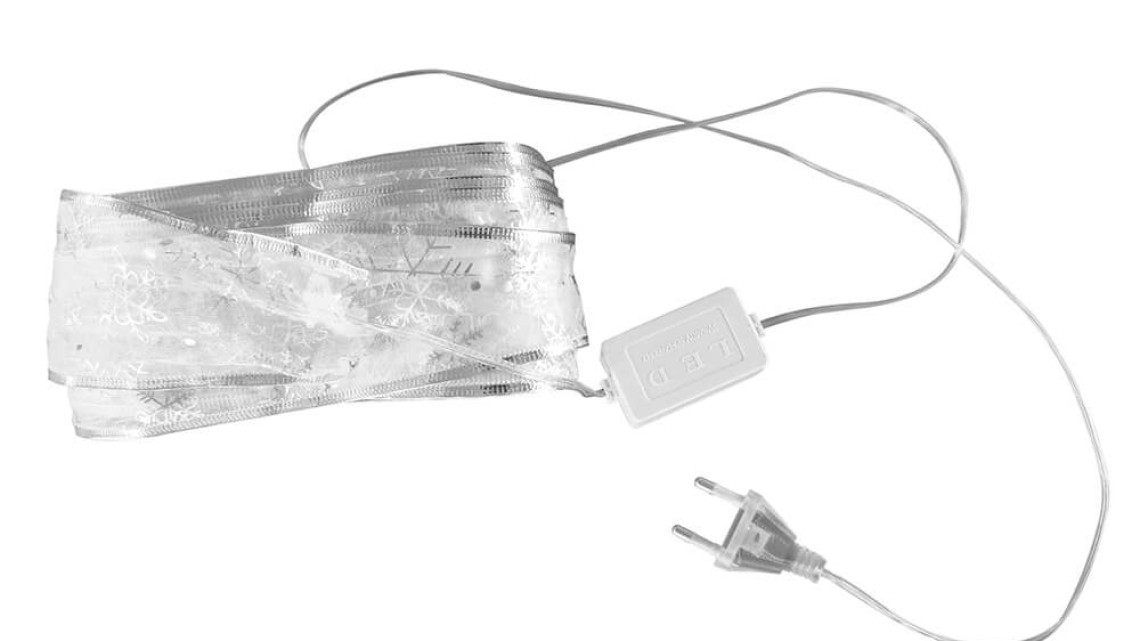 Timeless Tools 250 LED-es karácsonyi szalag, ezüst, 25 m