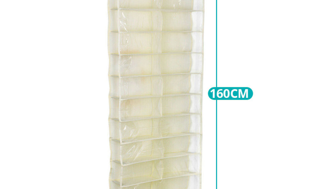 Timeless Tools Ajtóra szerelhető cipőtároló-bézs