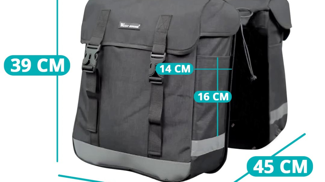 Timeless Tools Kétoldalas kerékpártáska