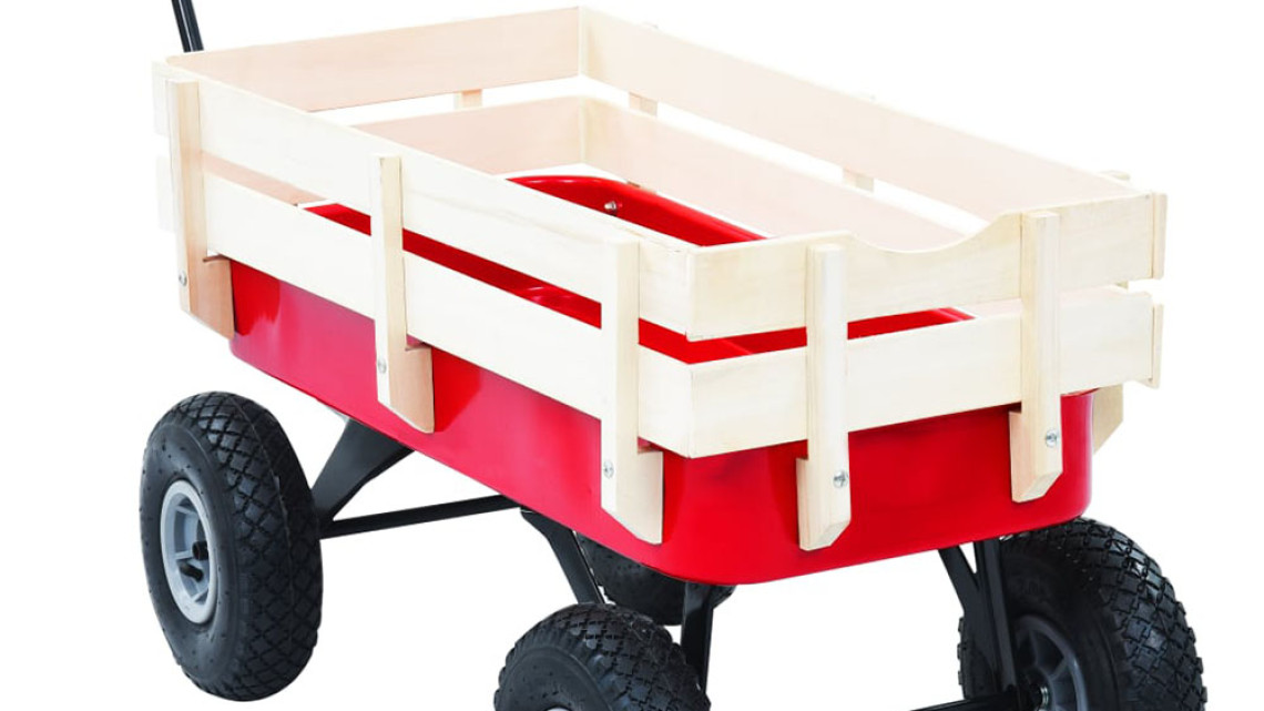 Timeless Tools Fém, kerti kézikocsi 2 típusban-150 kg teherbírás