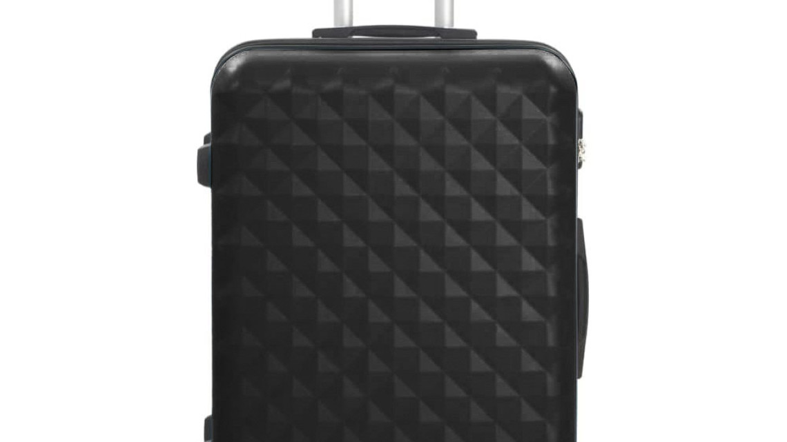 Timeless Tools Utazóbőrönd szett kozmetikai táskával, több színben-fekete