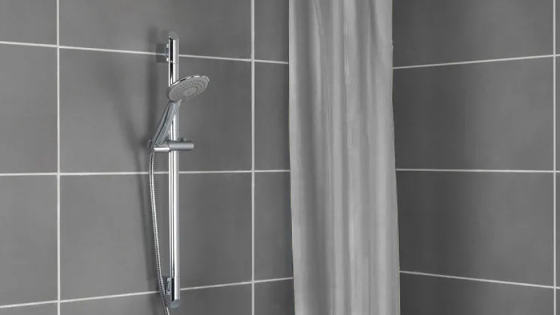 Timeless Tools Ernyő alakú zuhanyfüggönytartó