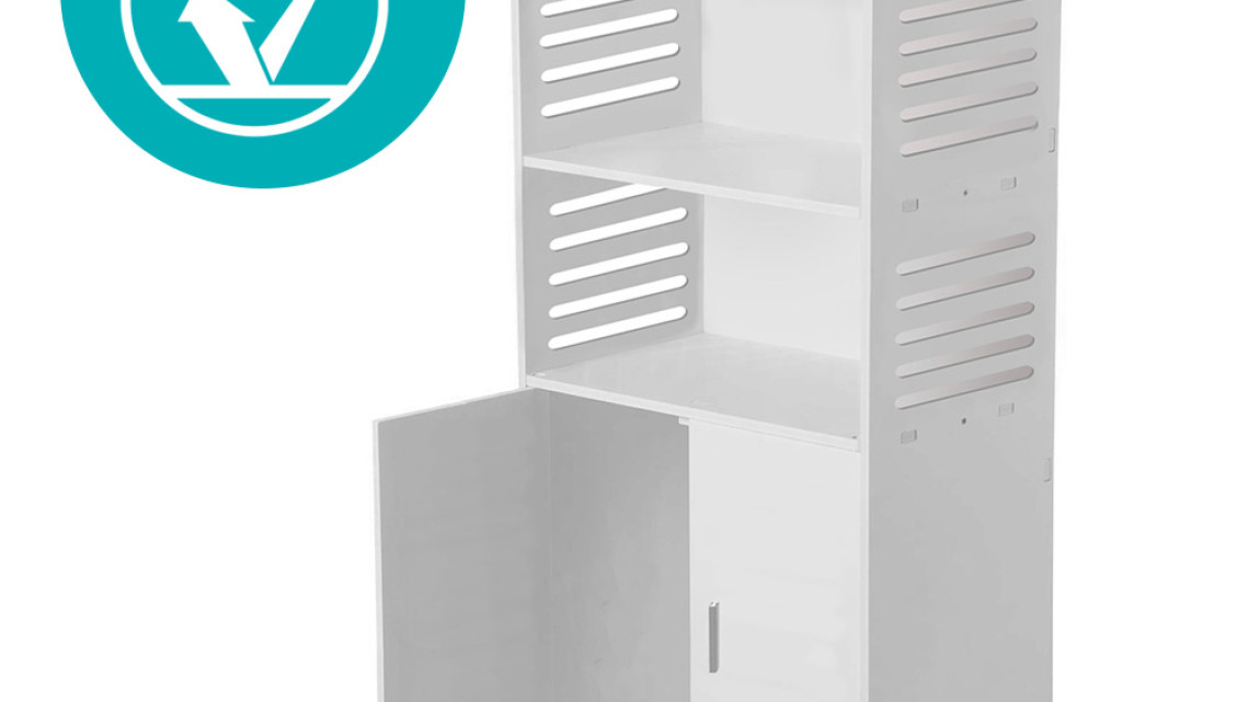 Timeless Tools Kis méretű fürdőszobai szekrény, fehér