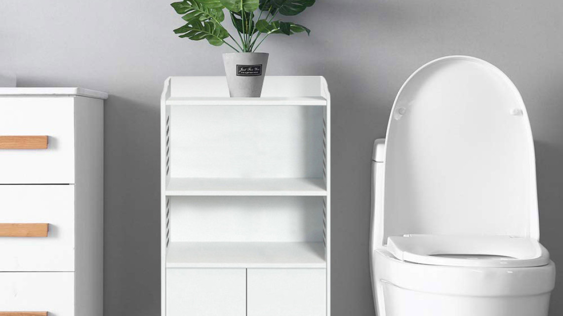 Timeless Tools Kis méretű fürdőszobai szekrény, fehér