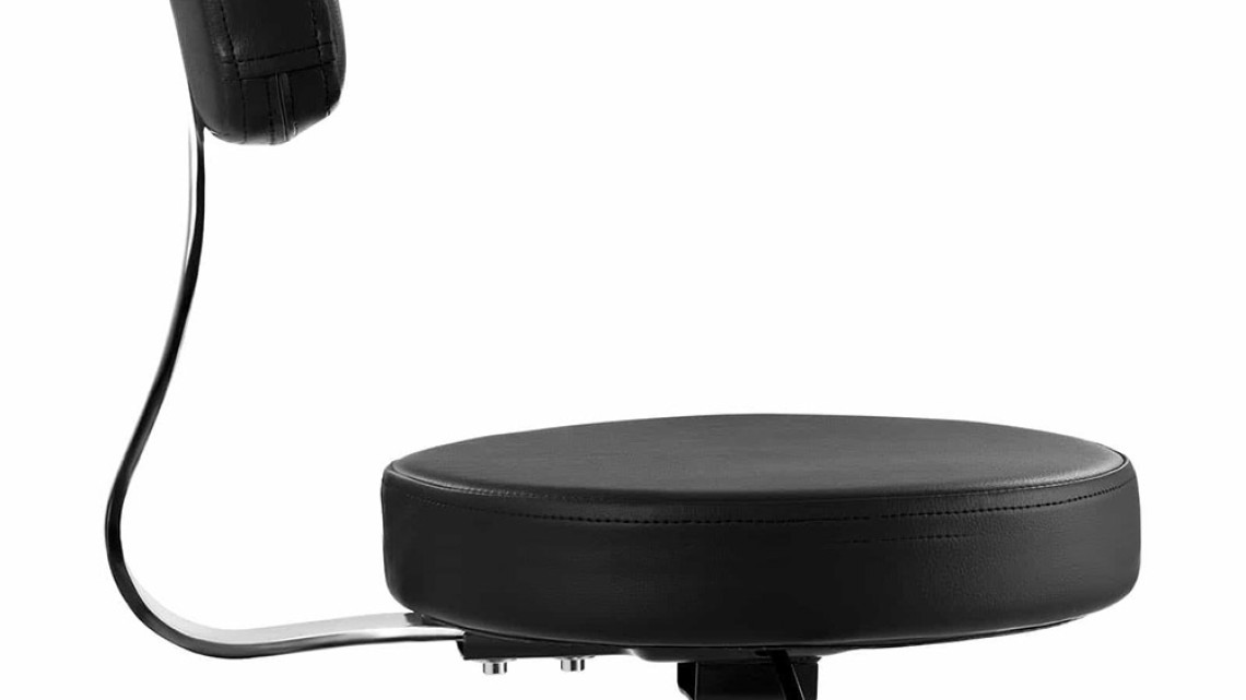 Timeless Tools Háttámlás kozmetikai szék, több színben-fekete