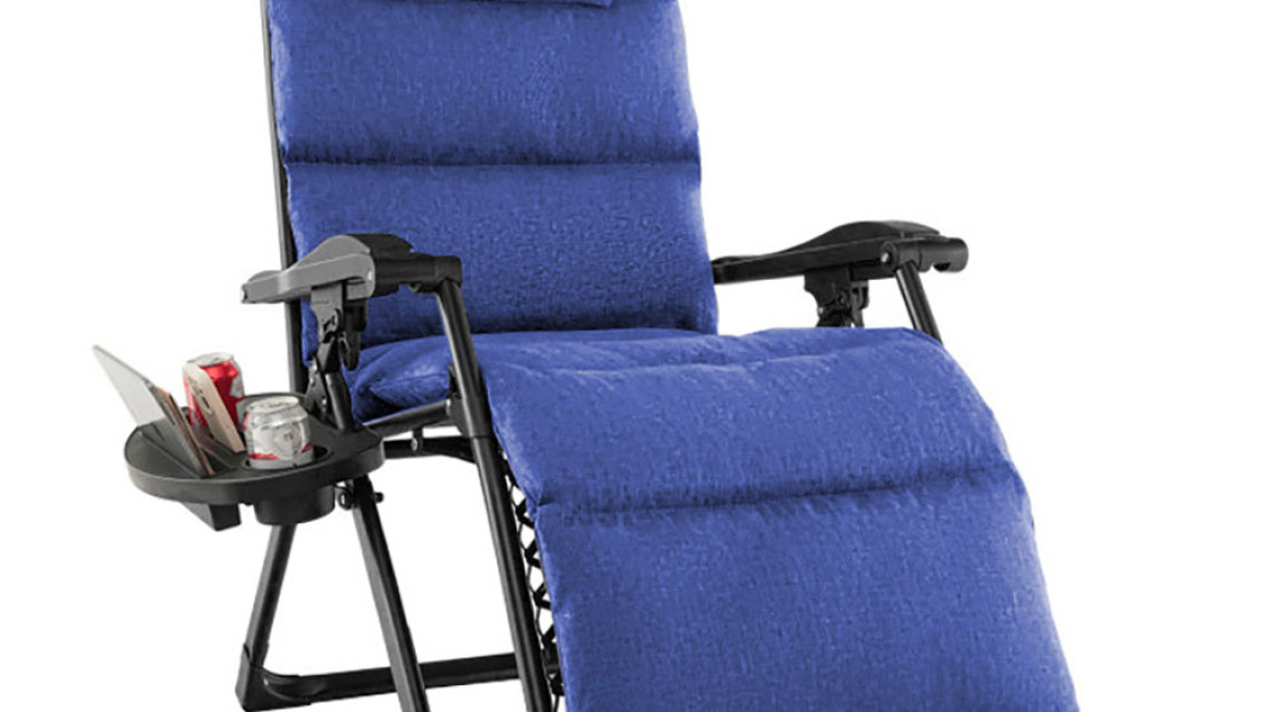 Timeless Tools Párnázott zéró gravitáció szék, több színben-kék