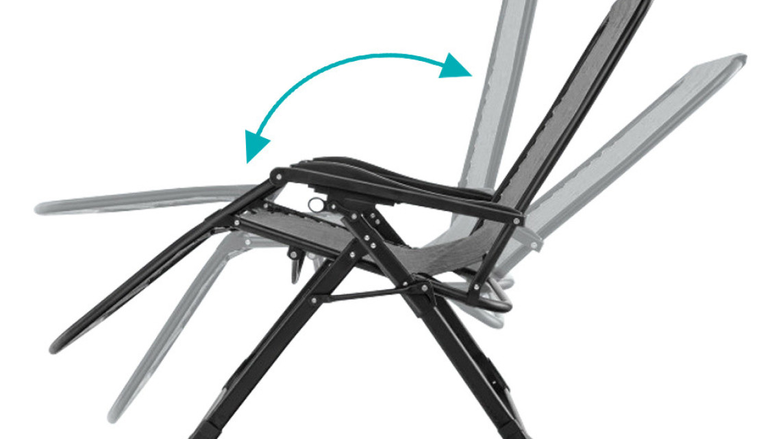 Timeless Tools Párnázott zéró gravitáció szék, több színben-szürke